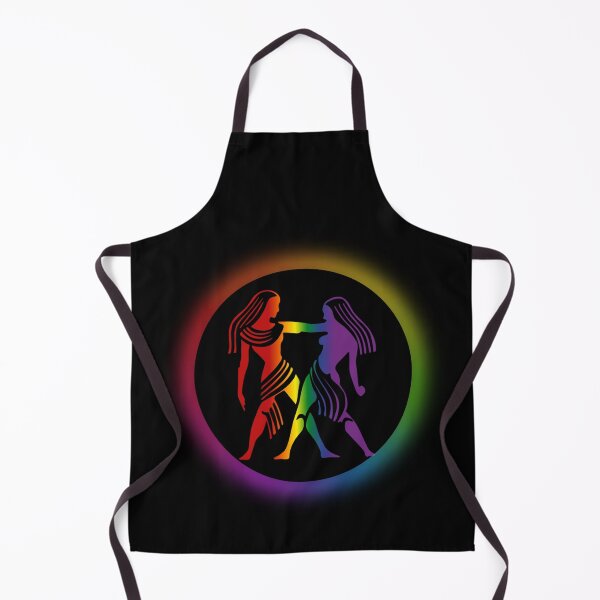 Item preview, Gemini Star Sign Graphic LGBTQ, Gemini Symbol graphic with rainbow background, Horoscope Unisex T-shirt, LGBTQ Astrology tees gift ideas, Astrology tees, designed and sold by PrideBeProud.