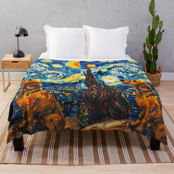 Item preview, Starry Night Dachshund Van Gogh Dog designed and sold by Vangoholic.