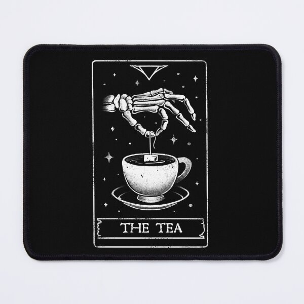 The Tea - Cool Drink Tea Skull Skeleton Dark Tarot Card Gift