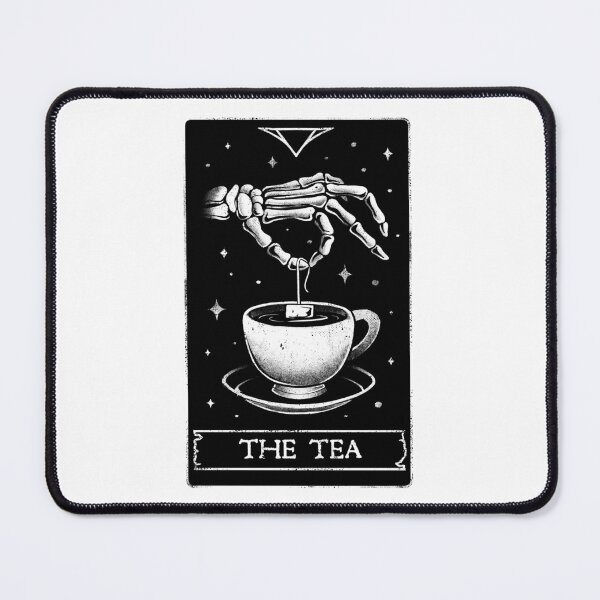 Item preview, The Tea - Cool Drink Tea Skull Skeleton Dark Tarot Card Gift designed and sold by EduEly.