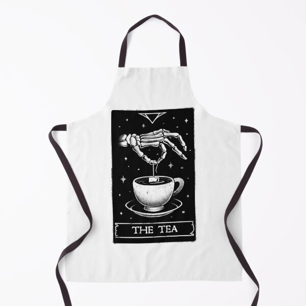 Item preview, The Tea - Cool Drink Tea Skull Skeleton Dark Tarot Card Gift designed and sold by EduEly.