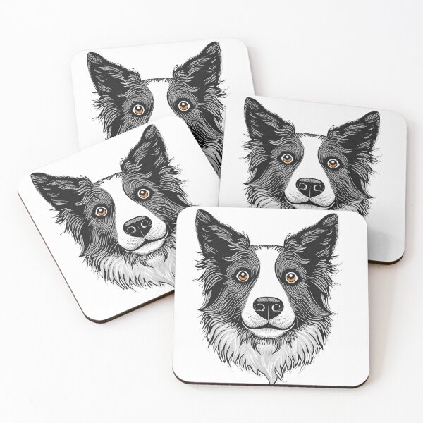 Item preview, Fluffy Border Collie Puppy designed and sold by Kubito.