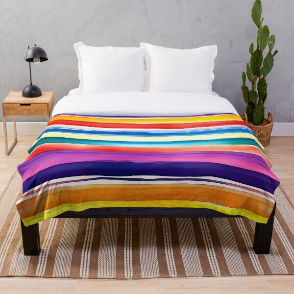Item preview, Colorful Horizontal Stripe Pattern designed and sold by kuralesya.