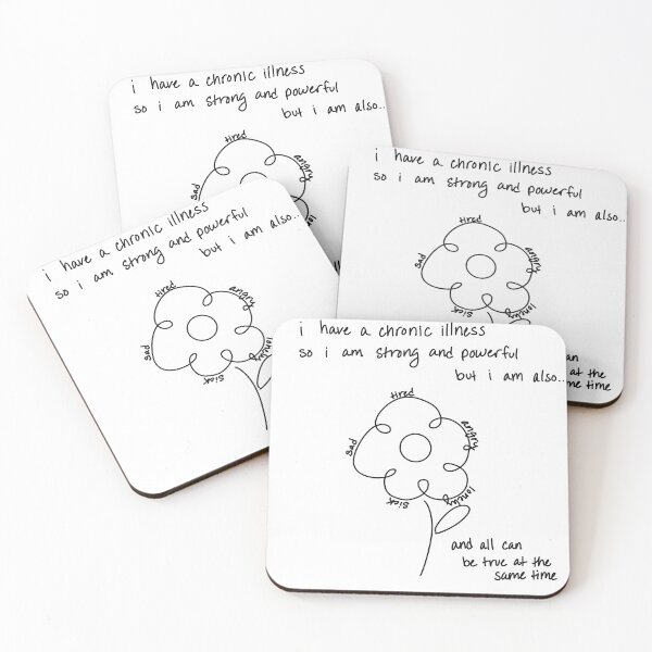 Item preview, Chronic Illness Feels like… designed and sold by StarlightDoodle.
