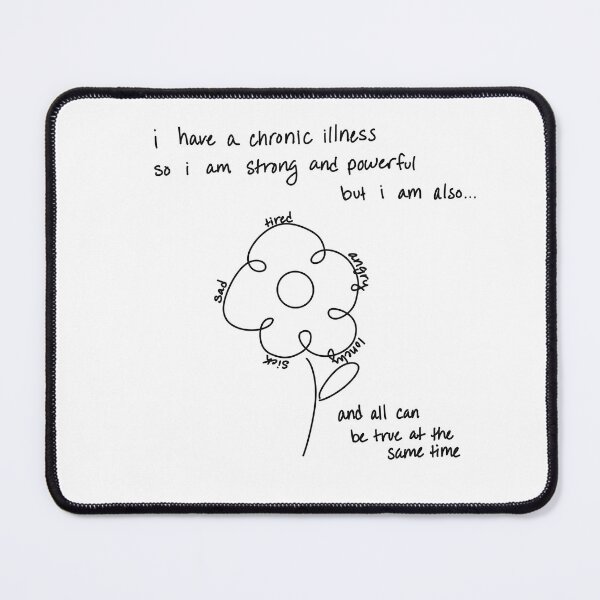 Item preview, Chronic Illness Feels like… designed and sold by StarlightDoodle.