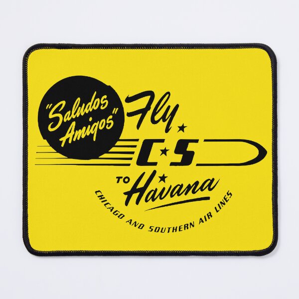 Item preview, Vintage Travel Sticker - Saludos Amigos - Fly C-S to Havana - Chicago & Southern Air lines Vintage Matchbook  American Made designed and sold by chrisrivait.