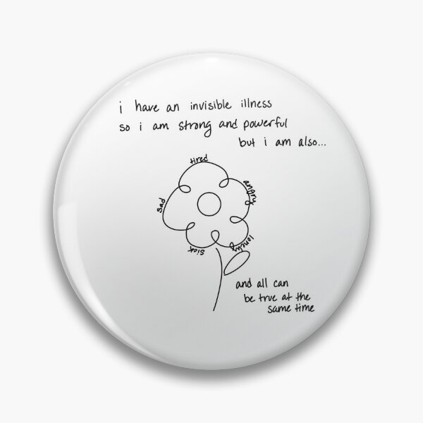 Item preview, Invisible Illness Feels like… designed and sold by StarlightDoodle.
