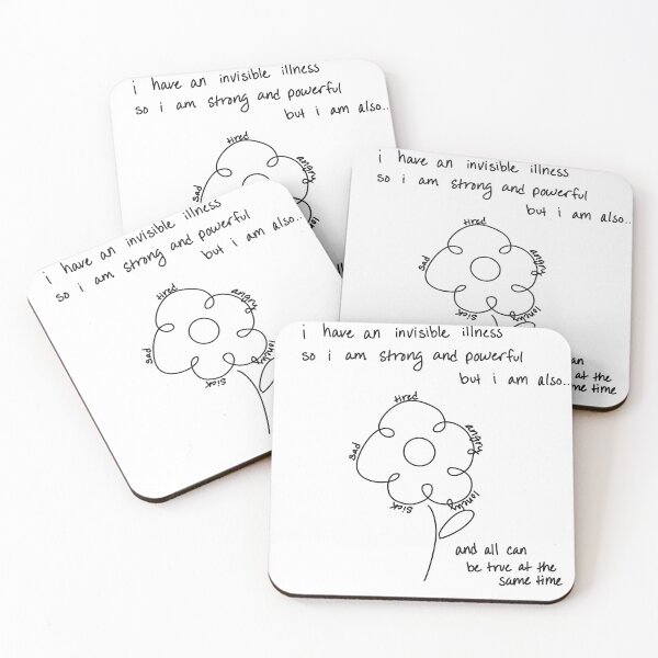 Item preview, Invisible Illness Feels like… designed and sold by StarlightDoodle.