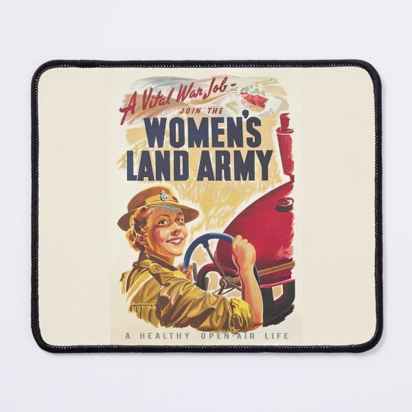 Item preview, Join The Women's Land Army WW2 Australian Poster Ad Remastered High Resolution designed and sold by MilitaryMart.