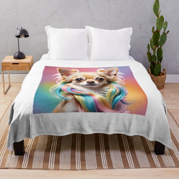 Item preview, Colorful Hair Chihuahua designed and sold by DreamistStore.