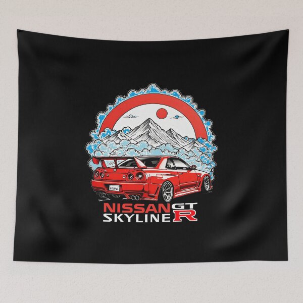 Item preview, Nissan Skyline GTR - 34 SKYLINE!! designed and sold by InnovyaDesigns.