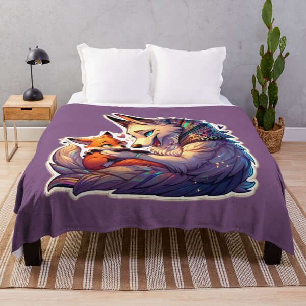 Item preview, Anubis and the little fox designed and sold by Queueka.