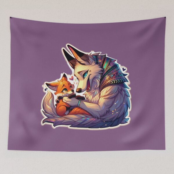 Item preview,  Anubis and the little fox  designed and sold by Queueka.