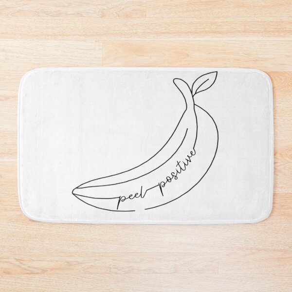 Item preview, Peel positive - banana line art style designed and sold by Funny-Banana.