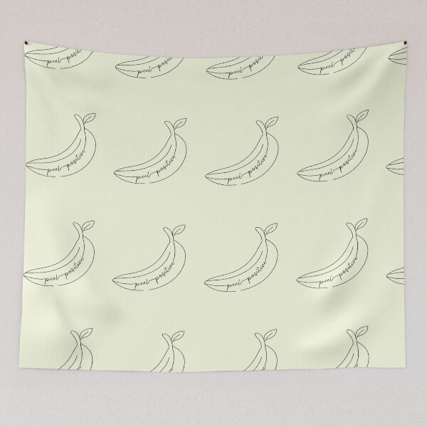 Item preview, Peel positive - banana line art style designed and sold by Funny-Banana.
