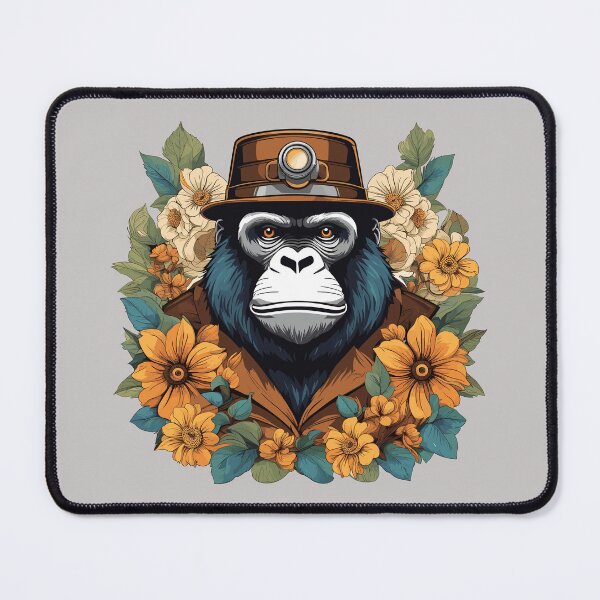 Item preview, Gorilla Art designed and sold by WildlifeInc.