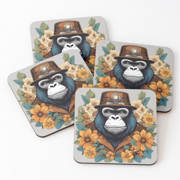 Item preview, Gorilla Art designed and sold by WildlifeInc.