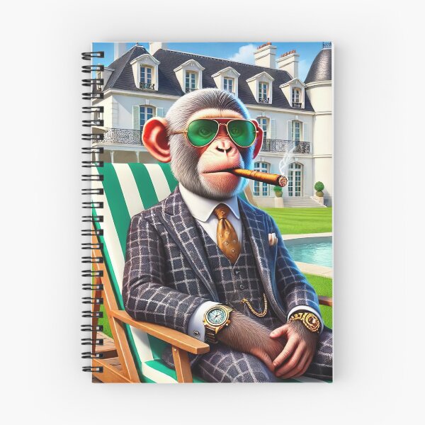 Item preview, Luxury lifestyle monkey designed and sold by NoCompetition.