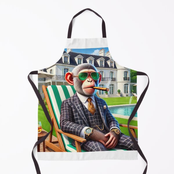 Item preview, Luxury lifestyle monkey designed and sold by NoCompetition.