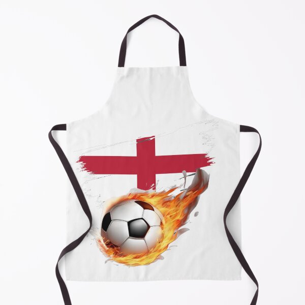 Item preview, flaming ball with England flag designed and sold by COWELLM.