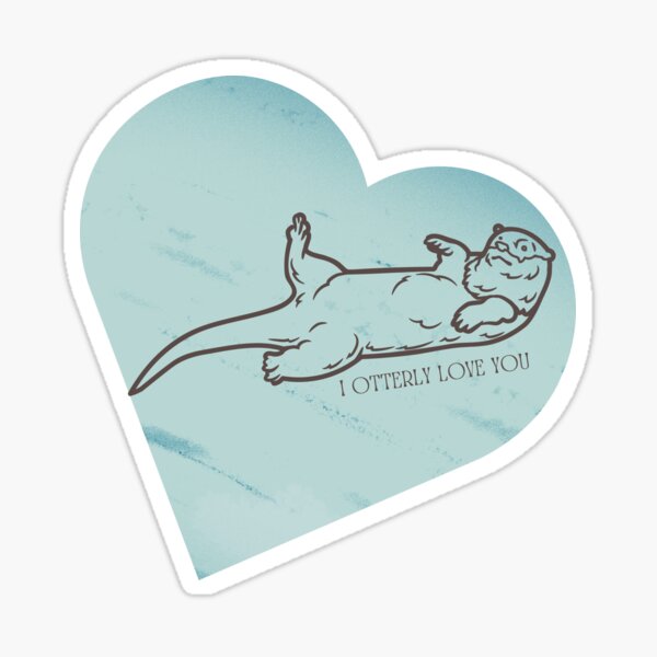 Item preview, I Otterly Love You designed and sold by Growyld.