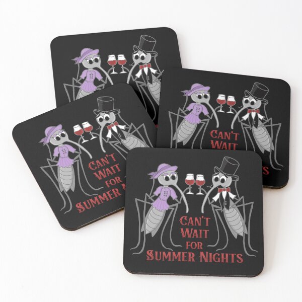 Item preview, Can't Wait For Summer Nights - Mosquitoes designed and sold by SeledineArt.