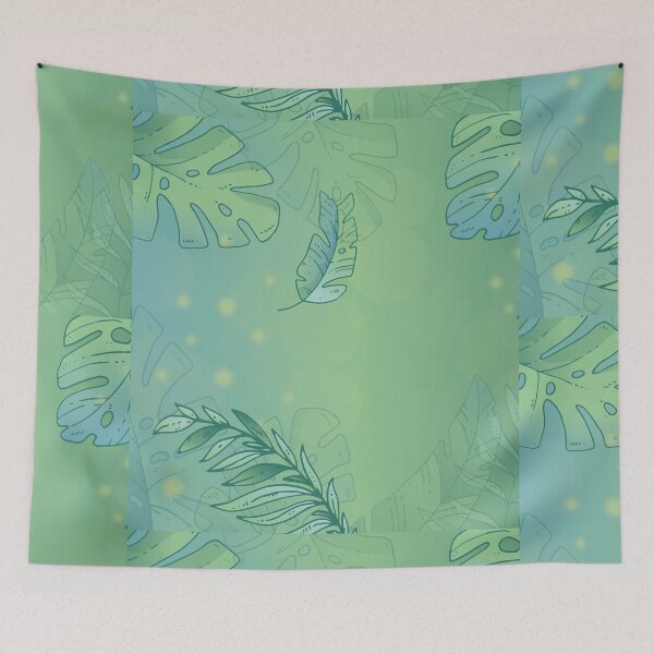 Item preview, Virtuous background on green leaves  designed and sold by Jamildesign.