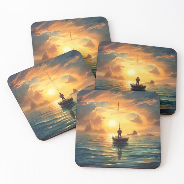 Aperçu de l'œuvre Sunset Sail créée et vendue par IndyindyShop.