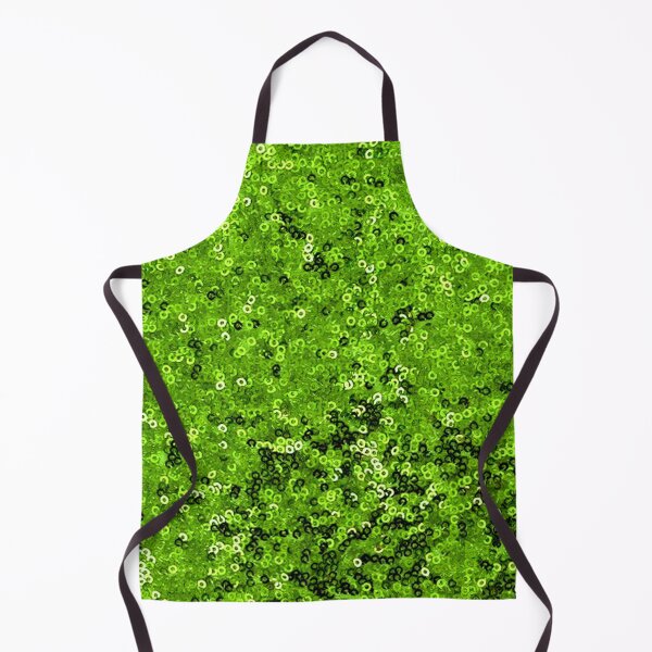 Artikelvorschau, Gefleckte Pailletten-Kleidungslinie im Mardi Gras-Stil, grüner Aufdruck entworfen und verkauft von posterbobs.