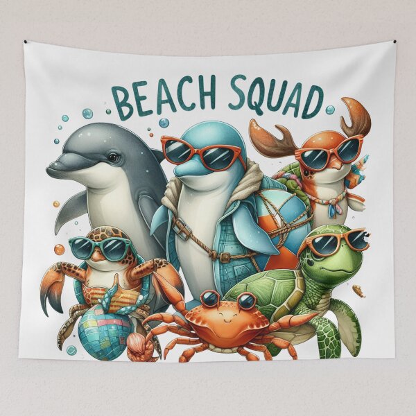 Item preview, beach squad designed and sold by Natalia Shop.