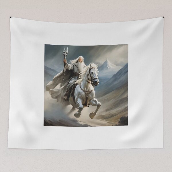 Item preview, Mago gris en su cargador designed and sold by Island Art Studios.