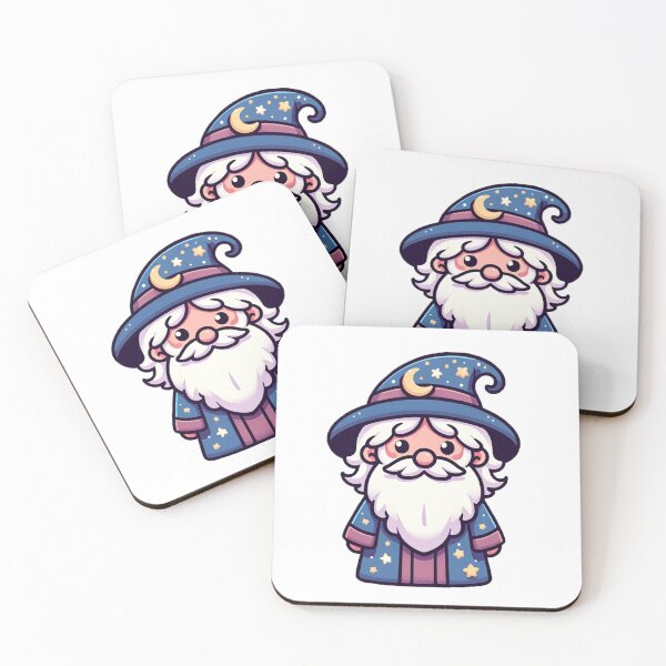 Item preview, Charming Wizard Cartoon designed and sold by Greemo03.