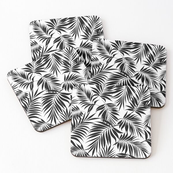 Item preview, monochrome  palm  pattern designed and sold by jkrphoto.