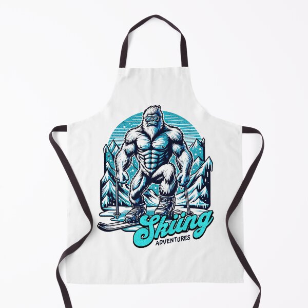 Item preview, SKIING ADVENTURES, SKIING DAD, DAD SKIING, YETI designed and sold by PRINYOS.