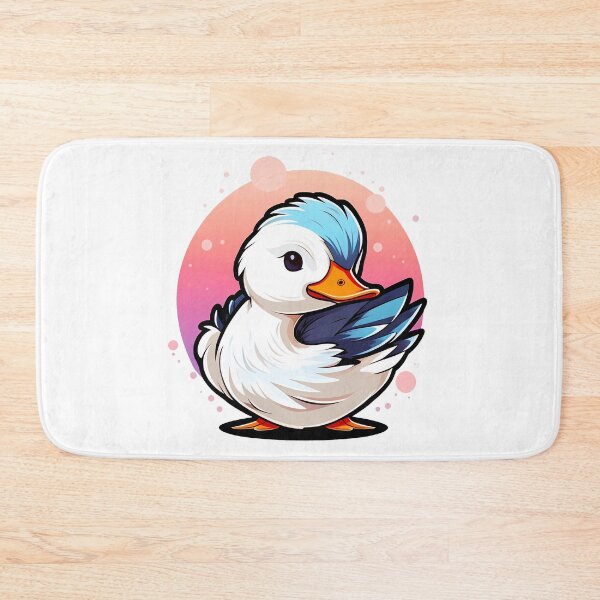Item preview, Cute duck with soap bubbles - color illustration designed and sold by AD-Digital-Art.