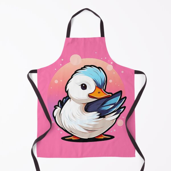Item preview, Cute duck with soap bubbles - color illustration designed and sold by AD-Digital-Art.