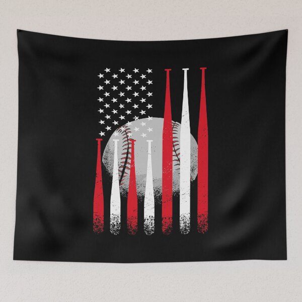 Aperçu de l'œuvre Chemise de drapeau américain de baseball vintage, 4 juillet, cadeau de baseball, journée de match de baseball, cadeau de maman sportive, chemise du 4 juillet, t-shirt chemise indépendance créée et vendue par JWstore20.