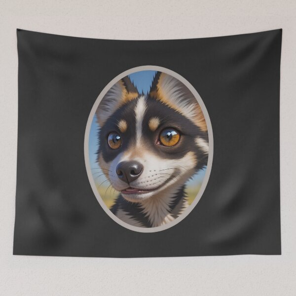 Item preview, Cute African Painted Wild Dog designed and sold by TheArtOfPat.