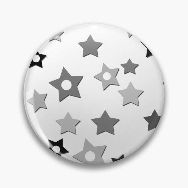 Item preview, Dark color stars pattern ( grey, black, white) designed and sold by fuzzyfox.