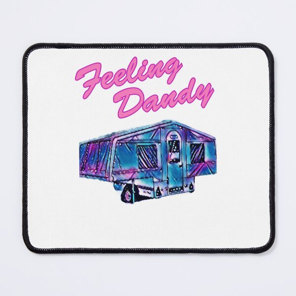 Item preview, Purple and Blue Feeling Dandy Trailer Tent designed and sold by BeccaAelishe.