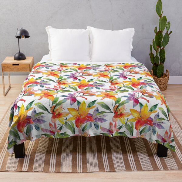 Item preview, Lily pullitzer water color bright floral seamless pattern designed and sold by Snifferius.