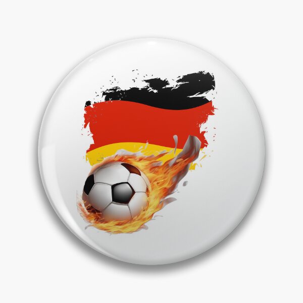 Item preview, Flaming football Germany flag designed and sold by COWELLM.