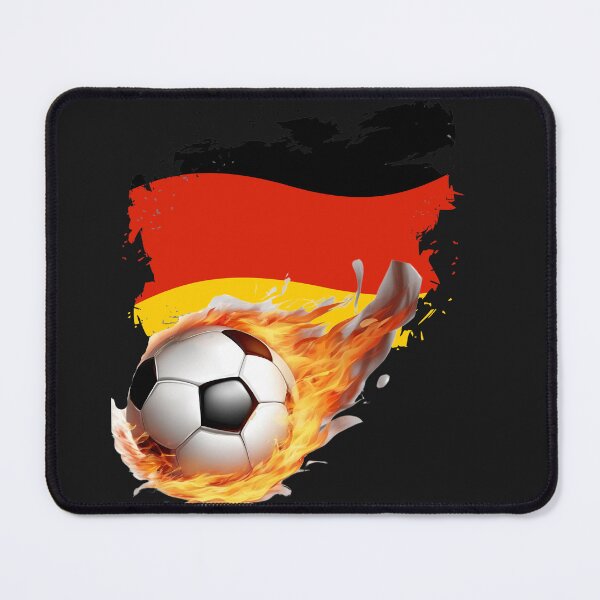 Item preview, Flaming football Germany flag designed and sold by COWELLM.