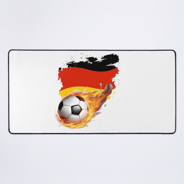 Item preview, Flaming football Germany flag designed and sold by COWELLM.