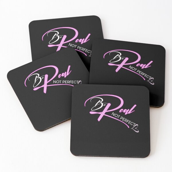Item preview, Be Real Not Perfect - Motivational Quote designed and sold by OB-Store.