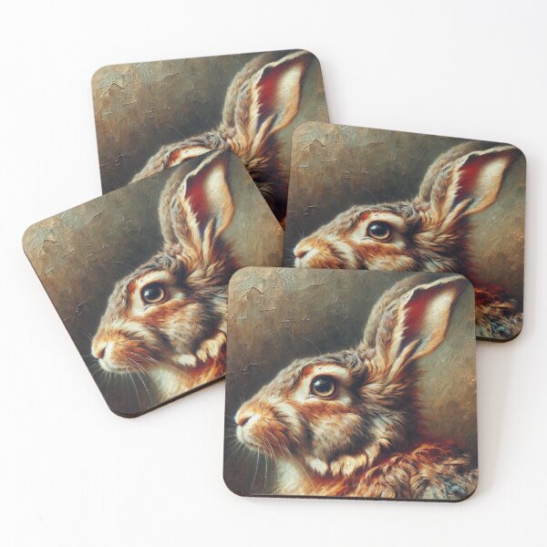Item preview, Rabbit in Profile designed and sold by mustardseed-410.