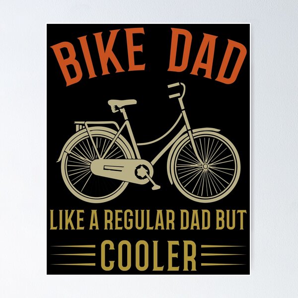 Item preview, Dad biking designed and sold by mag-graphic.