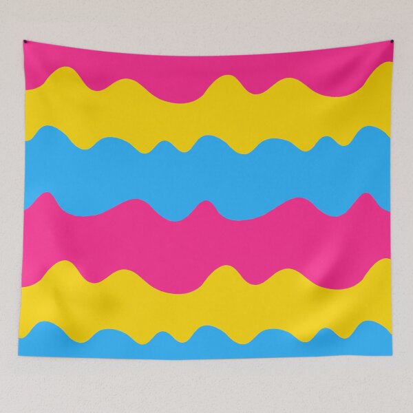 Item preview, Groovy Pride Pansexual Flag designed and sold by AbigailHerman.