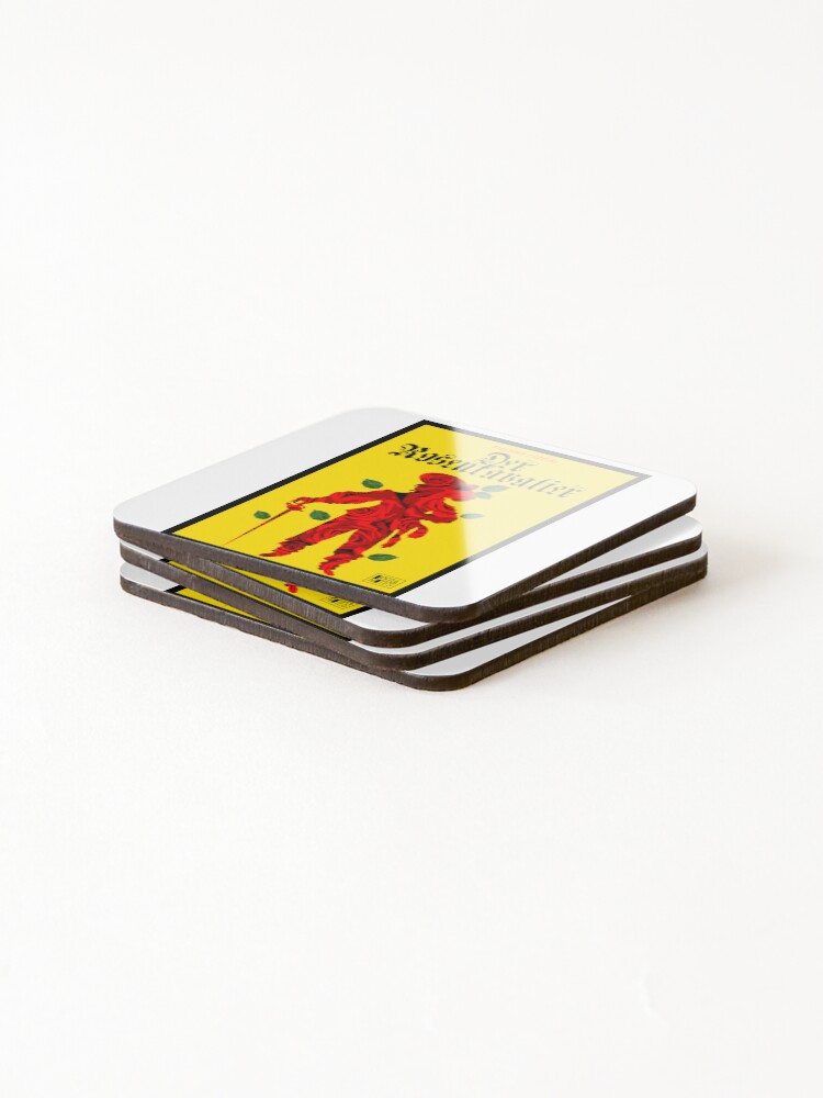 Thumbnail 4 of 5, Coasters (Set of 4), DER ROSENKAVALIER Poster for Opera Notes Collection designed and sold by hughwhyte.