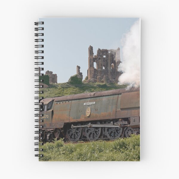 Item preview, Rustic 34070 Manston steam train below Corfe Castle on the Swange Railway designed and sold by duncan1980uk.